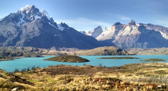 Beautiful scenery of Torres del Paine National Park in Chile