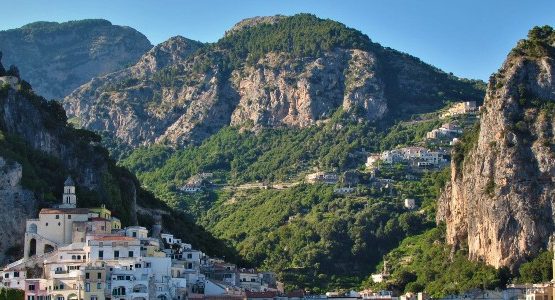 Beautiful village in Campania (Italy)