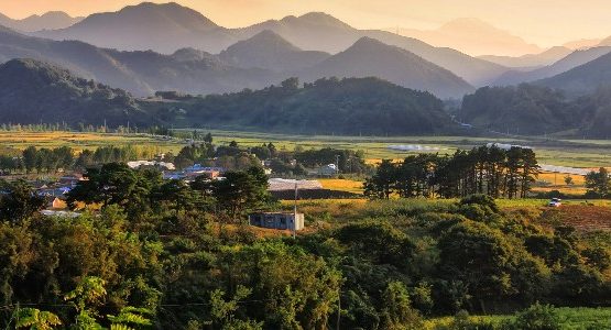 Chungcheongbuk-do region in South Korea