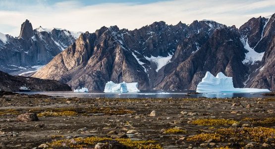 Mountains in East Greenland