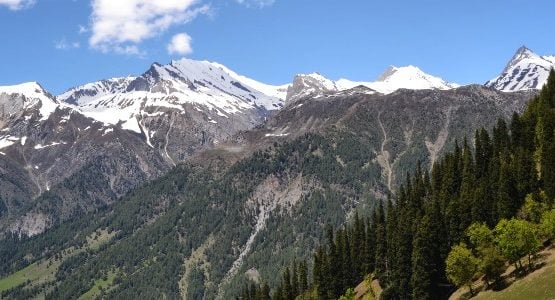 Kashmir Mountains in India