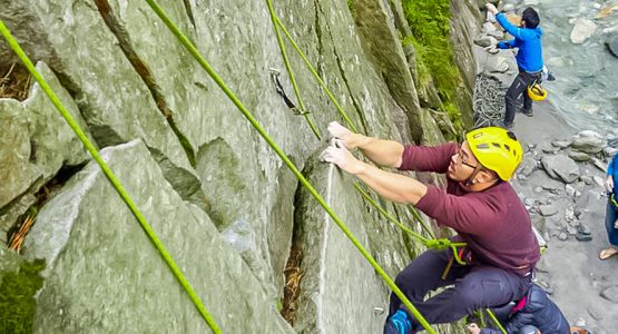 Panoramic view from Rock Climbing Highlights in Austria