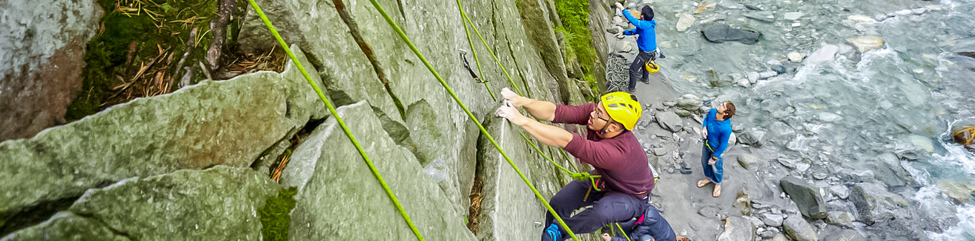 Panoramic view from Rock Climbing Highlights in Austria