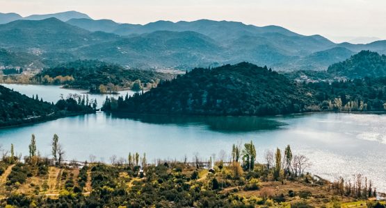 Panoramic view from Croatia Trekking Tour from Split to Dubrovnik