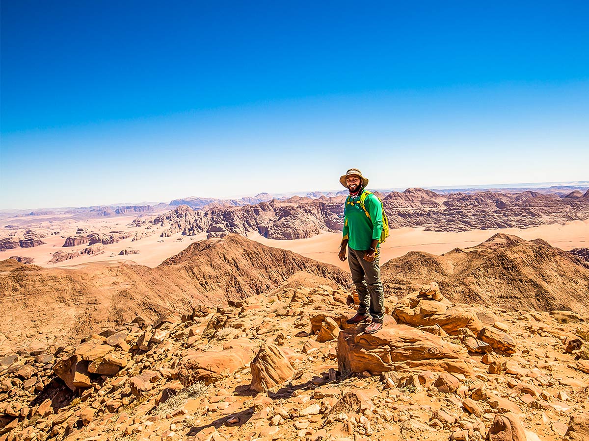 Trekking on Jordan Adventure Holiday tour