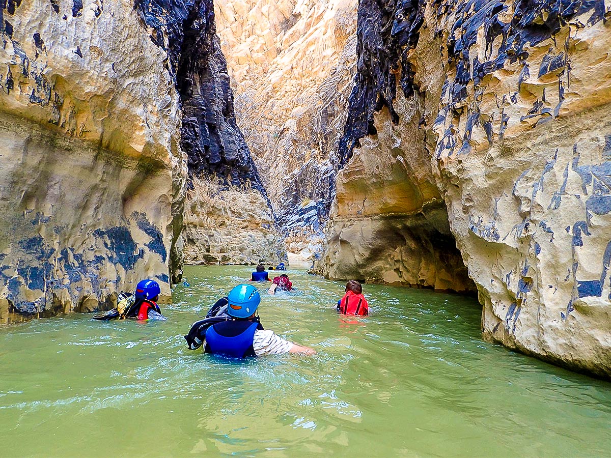 Canyoning on Jordan Adventure Holiday tour