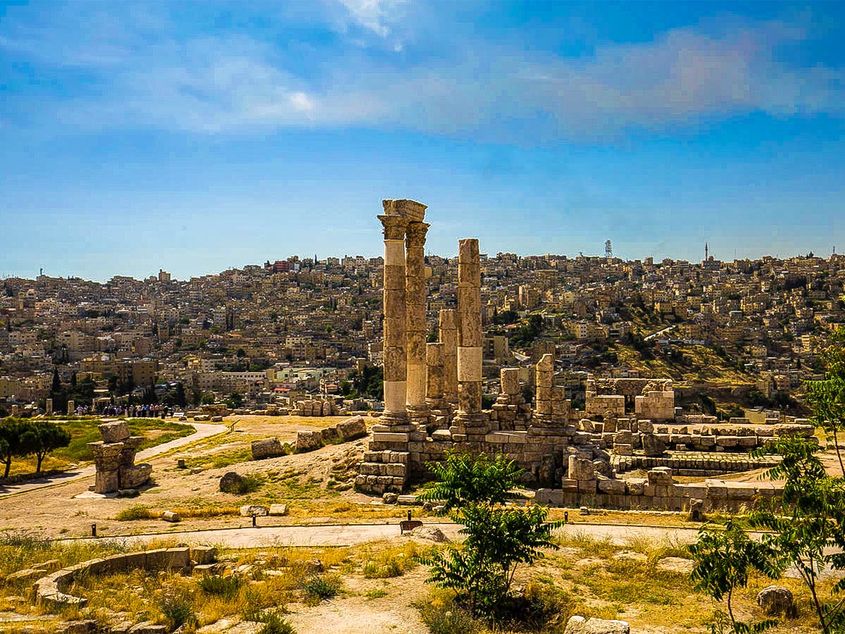 Amman on Jordan Adventure Holiday tour