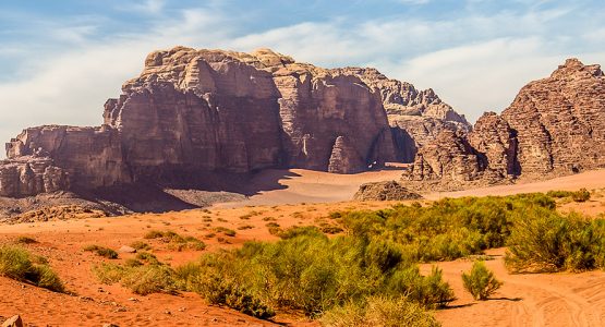 Panoramic view from Jordan Adventure Holiday guided tour