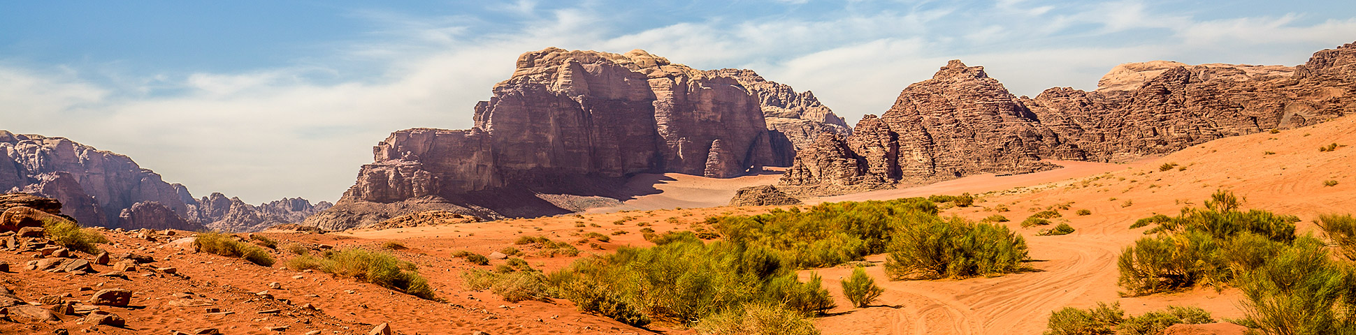 Panoramic view from Jordan Adventure Holiday guided tour