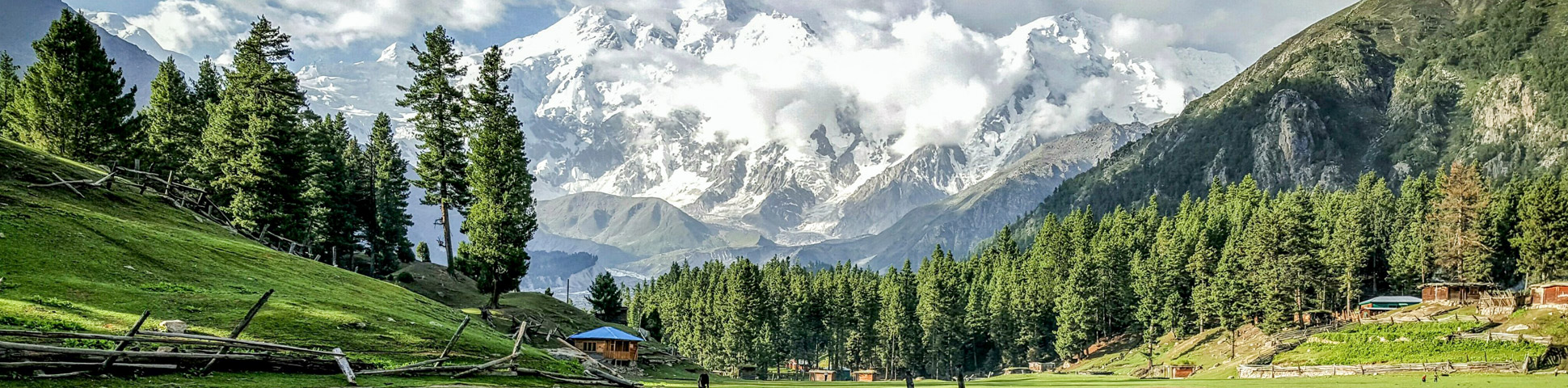 Panoramic views of Pakistan mountains