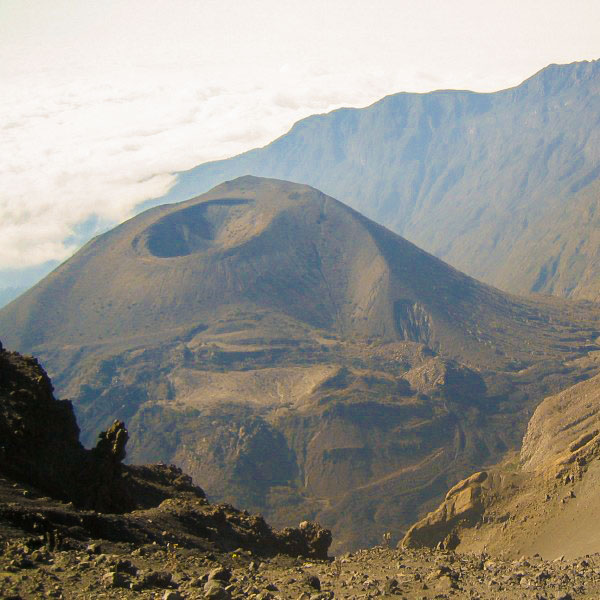 Beautiful views on Kilimanjaro trek on Lemosho Route in Tanzania