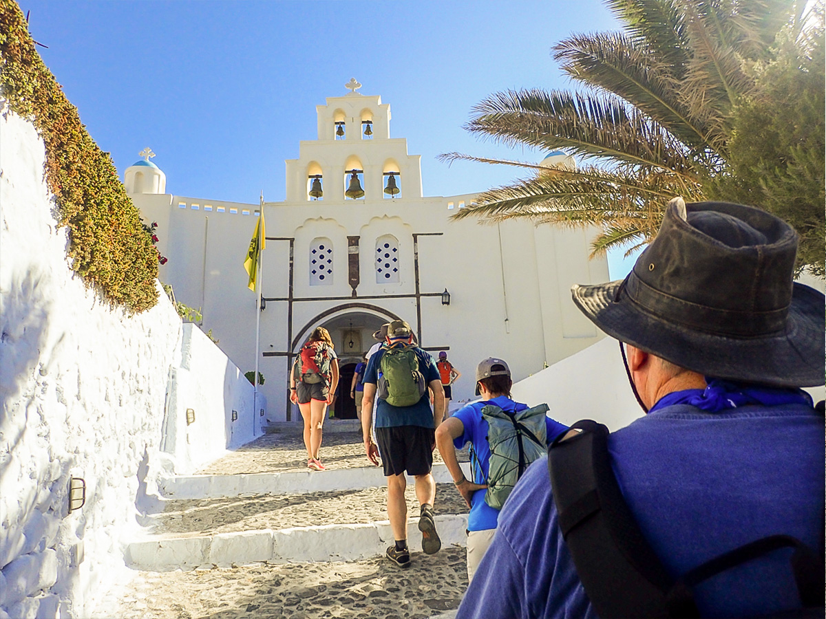 Authentic Greek Islands hiking tour on Andros & Tinos leads through small authentic villages