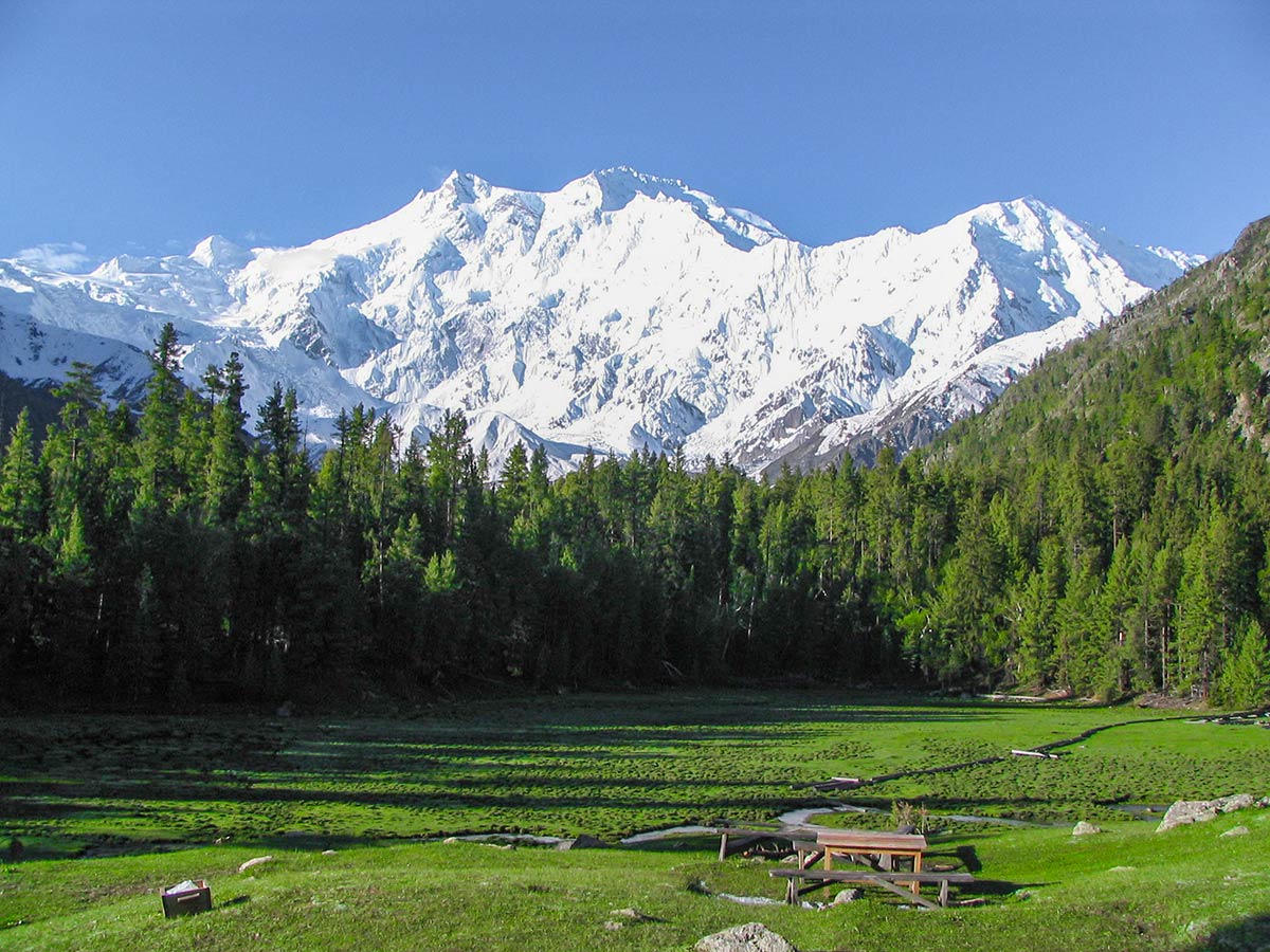 Great scenery on Fairy Meadows and Nanga Parbat Base Camp Tour in Pakistan