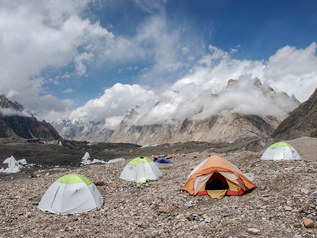 Camping on K2 Base Camp and Gondogoro La Trek in Pakistan
