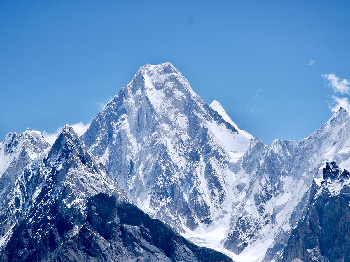 Gasherbrum IV on K2 Base Camp and Gondogoro La Trek in Pakistan