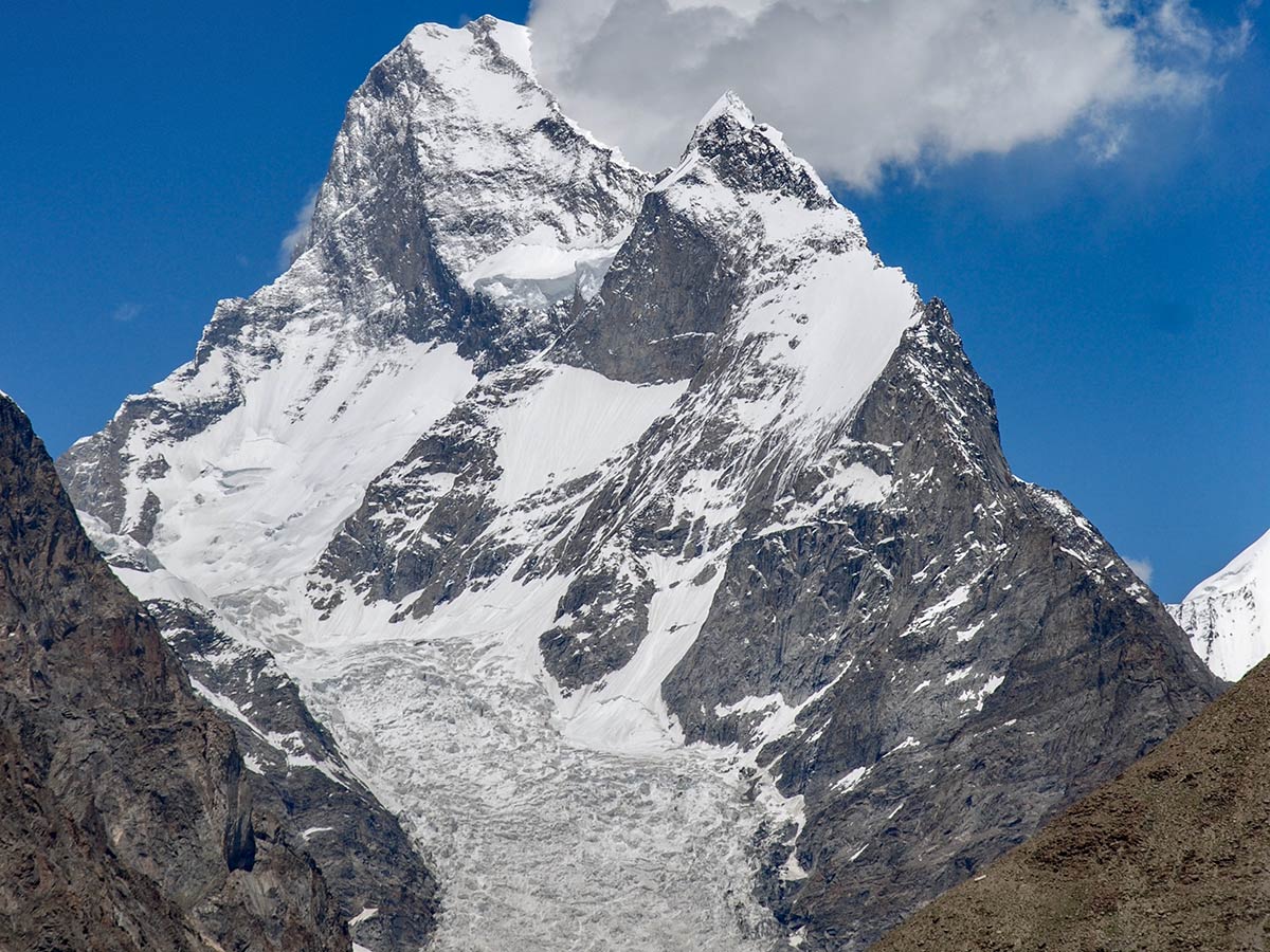 Muztagh Tower in the Karakorum on K2 Base Camp and Gondogoro La Trek in Pakistan