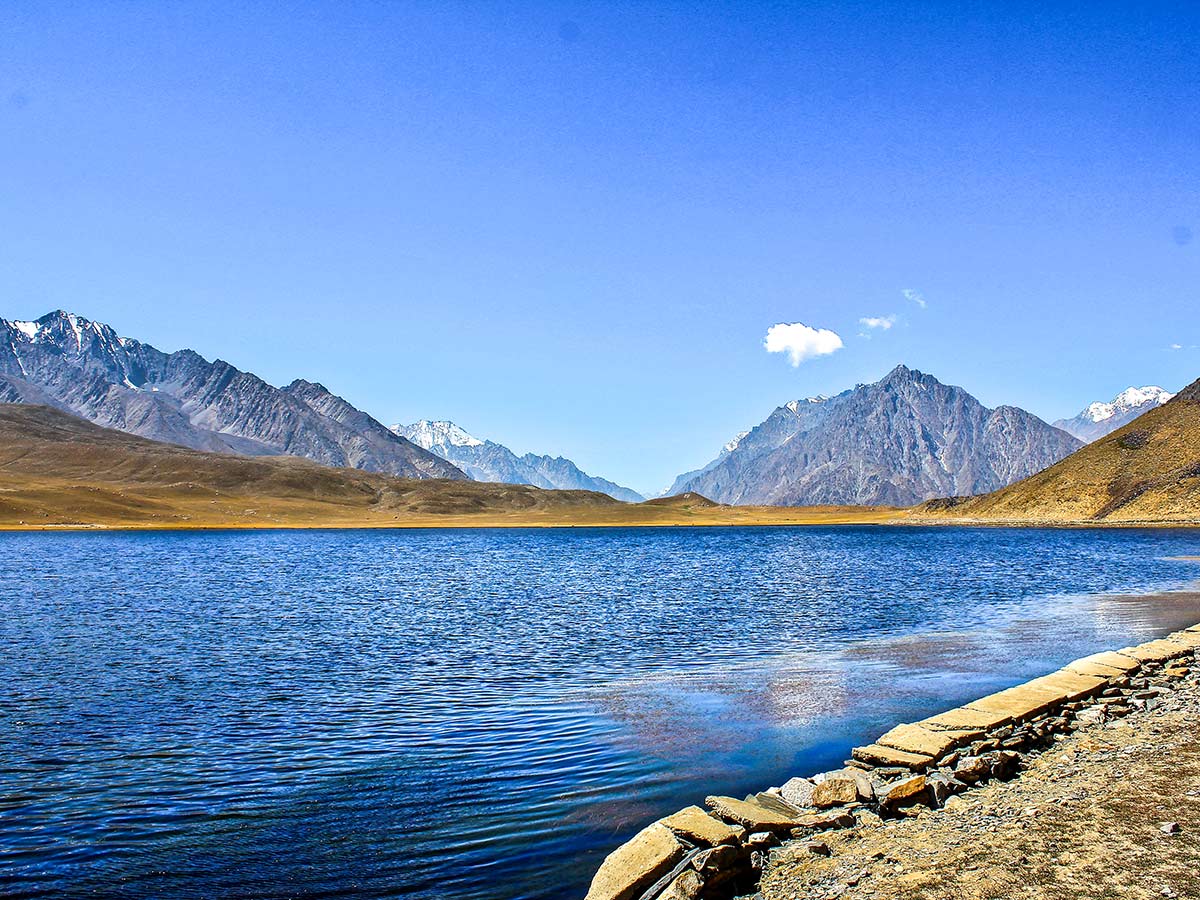 Phandar Lake on Chitral Valley Overland Tour in Pakistan