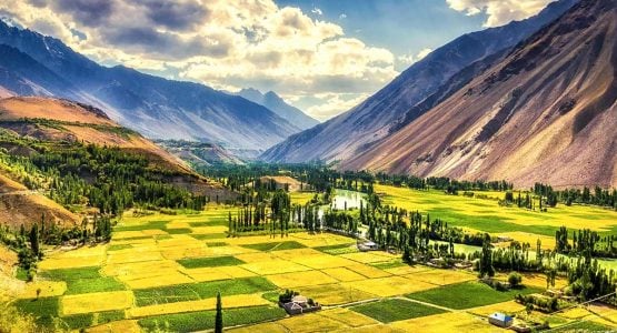Phandar Valley on Chitral Valley Overland Tour