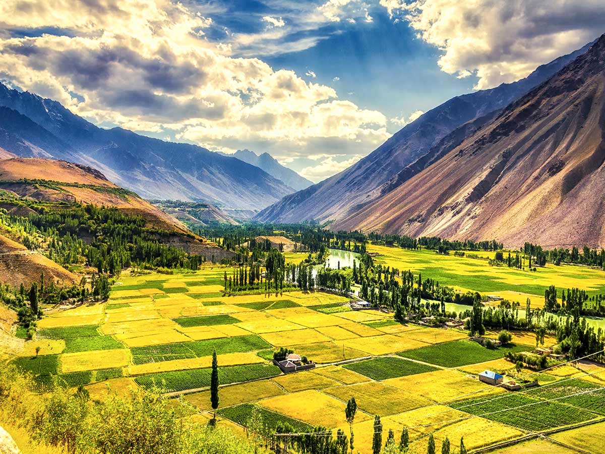 Phandar Valley on Chitral Valley Overland Tour