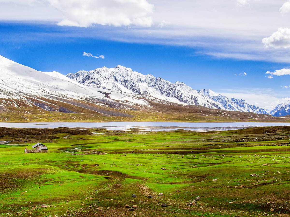 Shandur Top Plateau on Chitral Valley Overland Tour in Pakistan