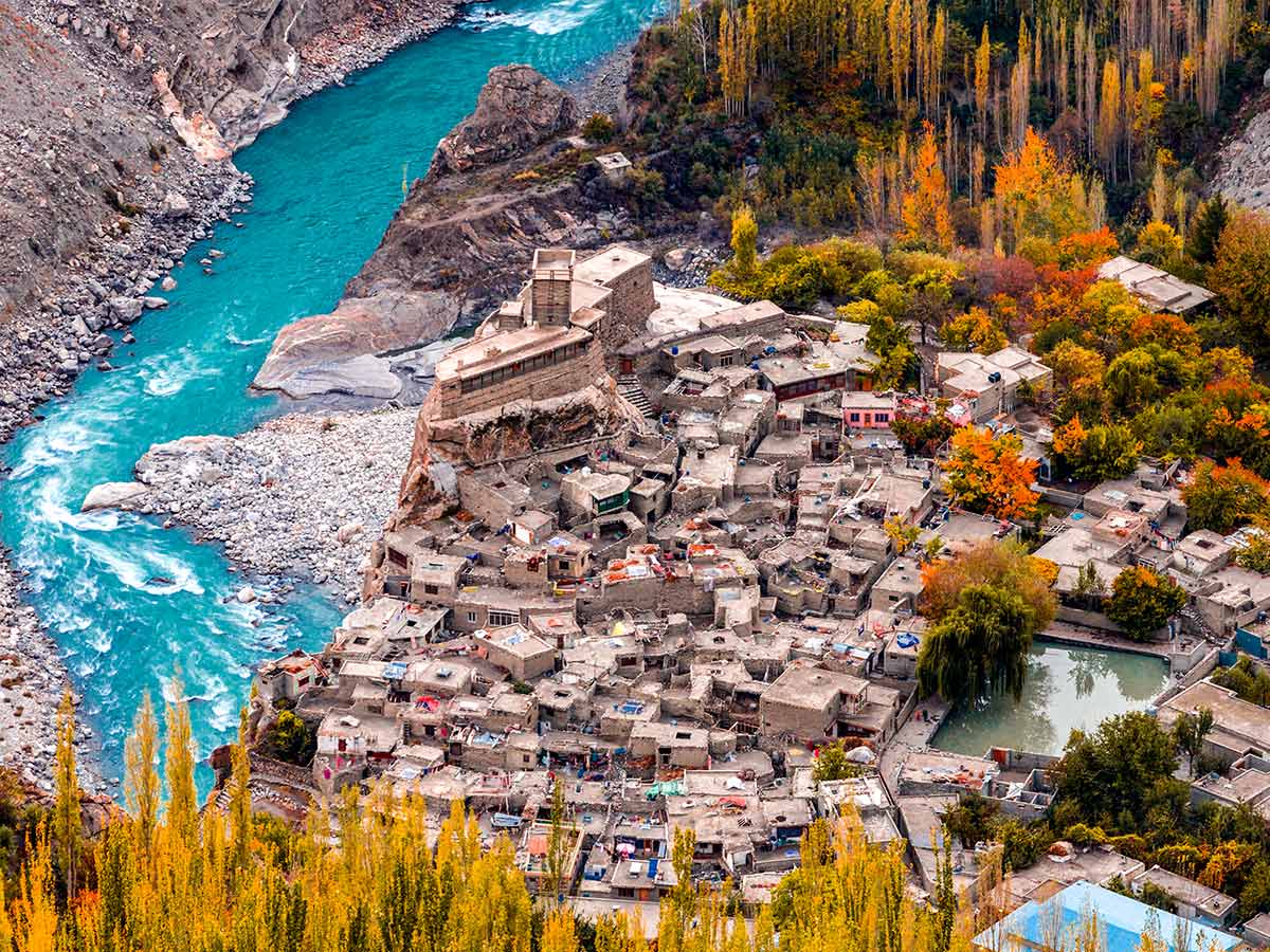 Château Pèlerin also known as Atlit Castle or Pilgrim Castle on Hanza Valley Overland Tour in Pakistan