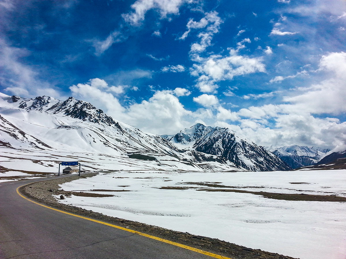 Khunkerab Pass on Hanza Valley Overland Tour in Pakistan