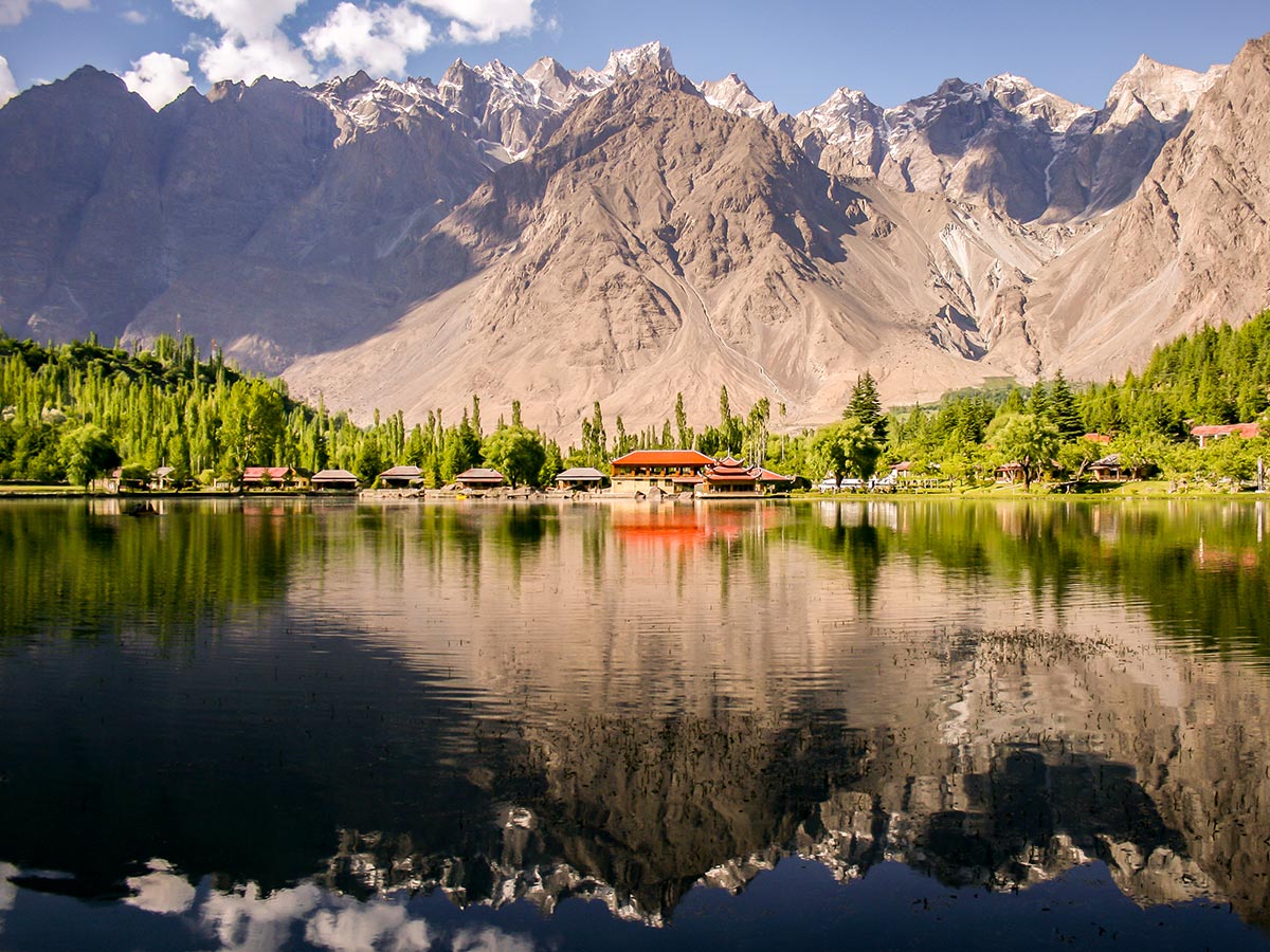 Shangrila Resort on guided Overland Tour in Skardu Valley Pakistan