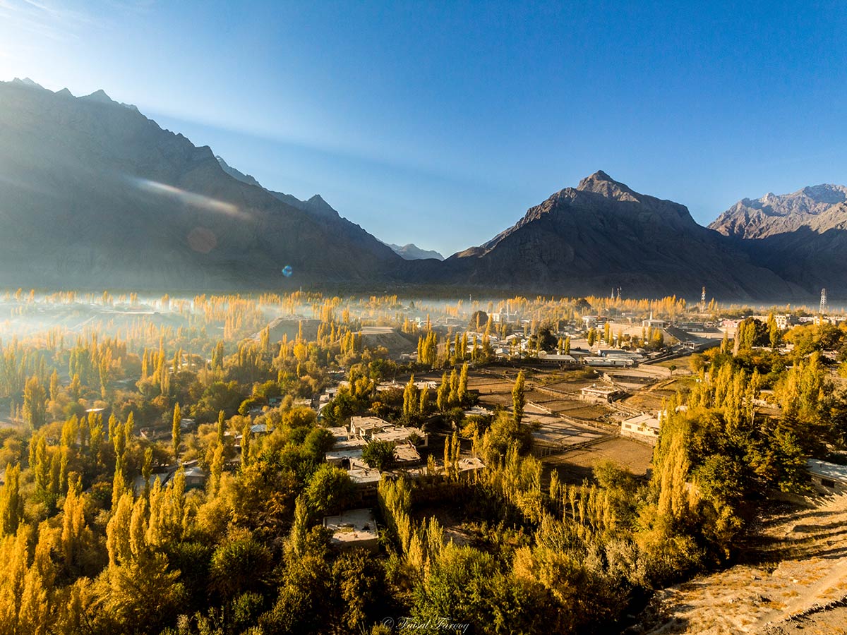 Beautiful Skardu Valley on guided Overland Tour in Skardu Valley Pakistan