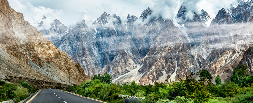 Pakistan Snow Lake