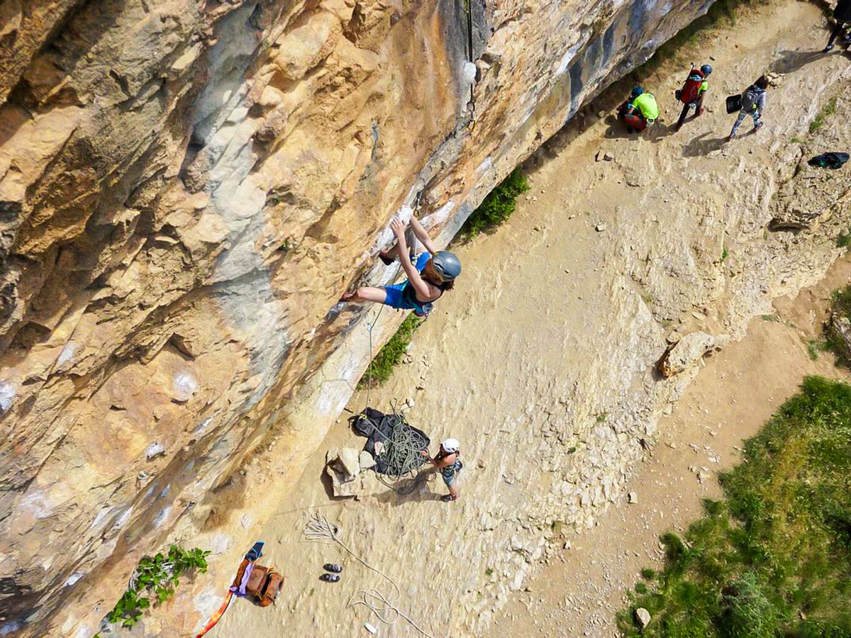 Women’s Rock Climbing Camp in Rodellar Spain