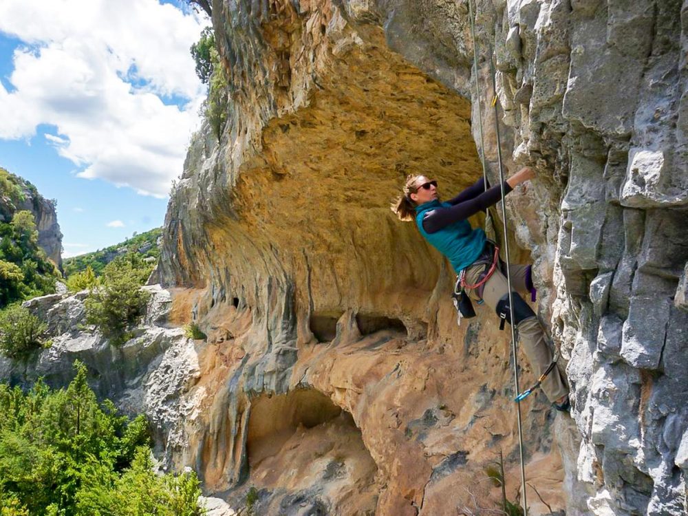 Women’s Rock Climbing Camp in Rodellar Spain