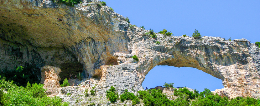 Beautiful rocks on Women's climbing camp in Rodellar, Spain