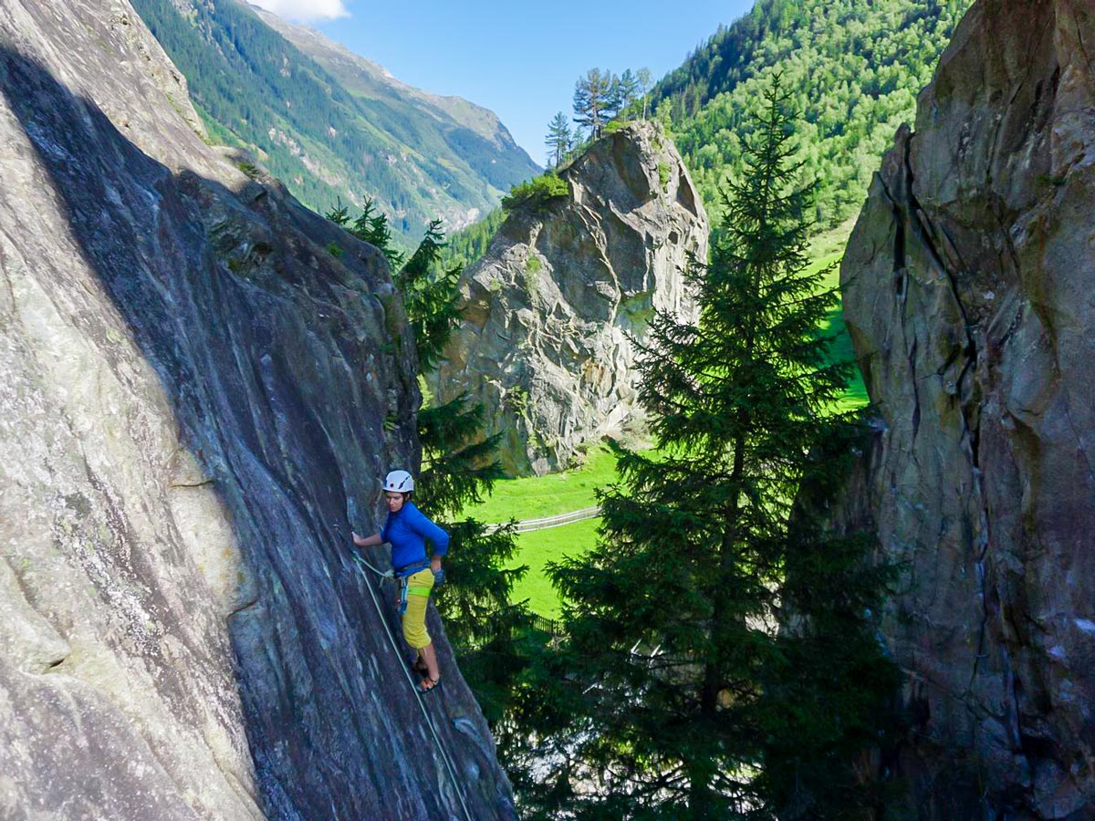 Incredible Views climbing in Zillertal