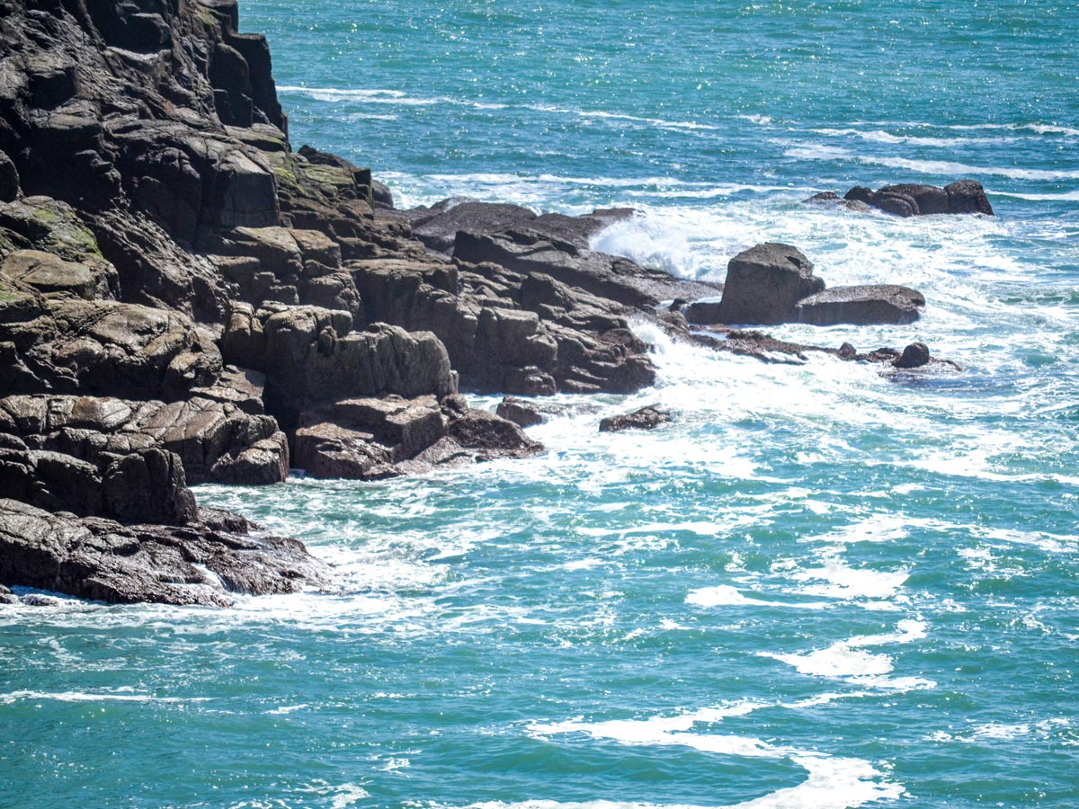 Cornwall rugged coastline