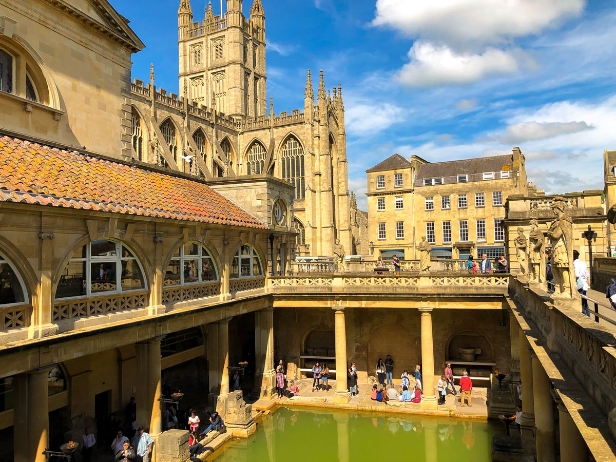 Royal baths in Bath