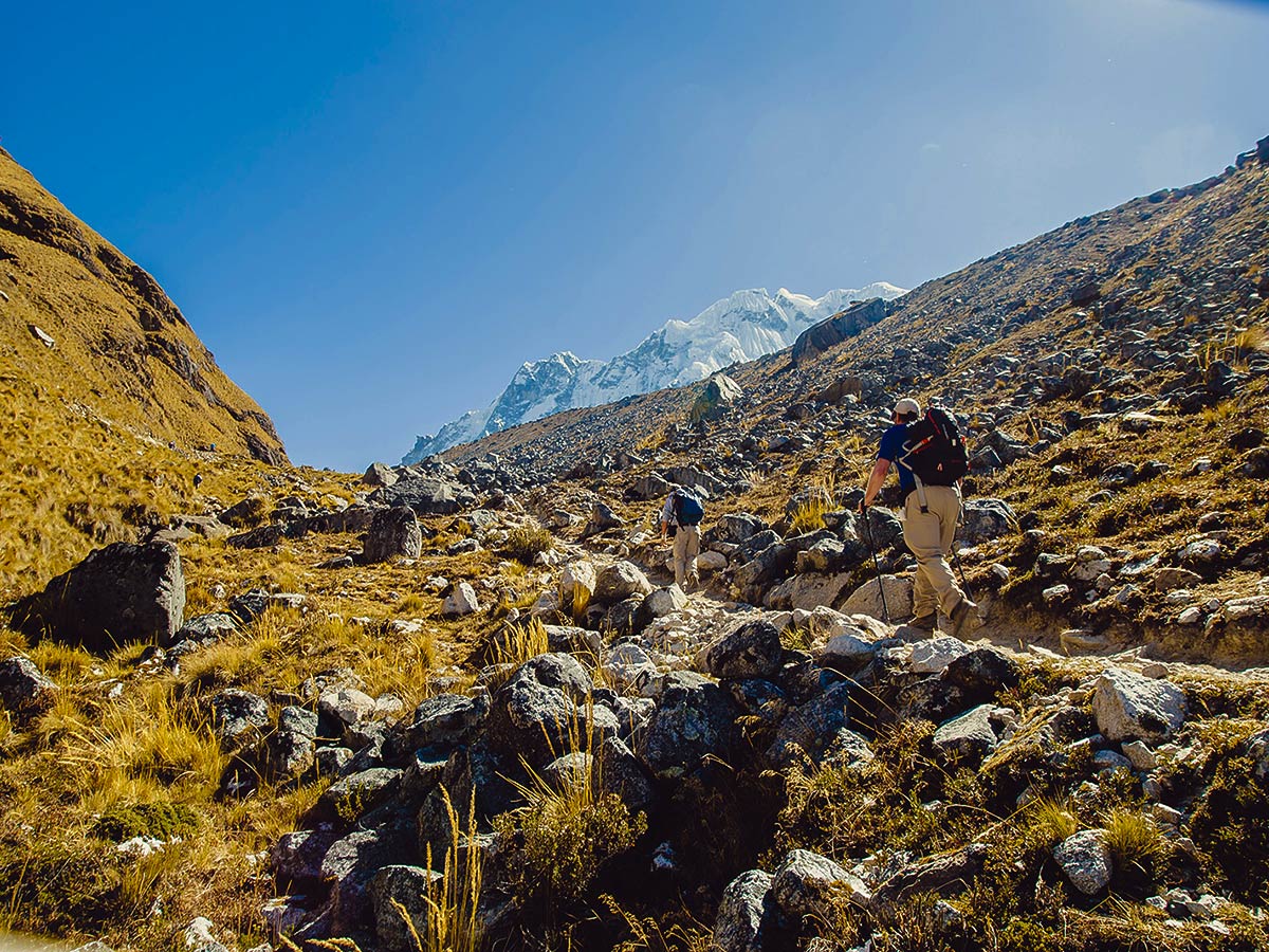 Salkantay Trek to Machu Picchu in Peru is an amazing multi day hike