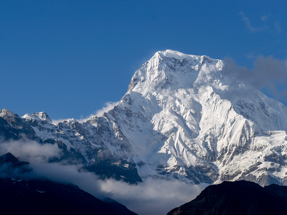 Mountain views on Annapurna Base Camp Guided Trek are really stunning