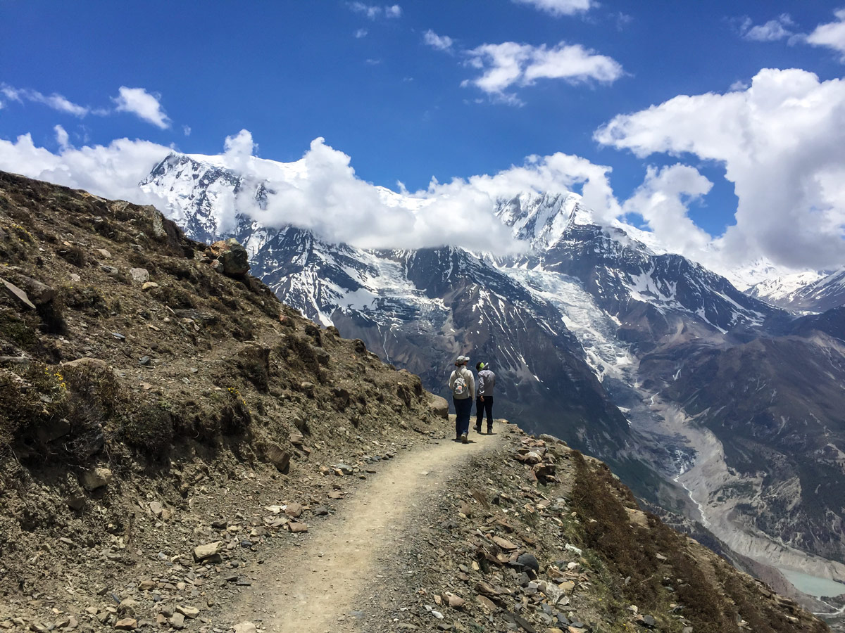 Hiking the famous guided Annapurna Circuit trek in Nepal is once in a lifetime experience