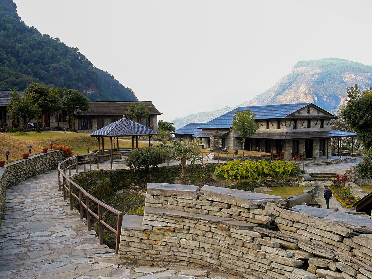 Trekking through Luxury Lodges near Annapurna and Everest is an unforgetable experience