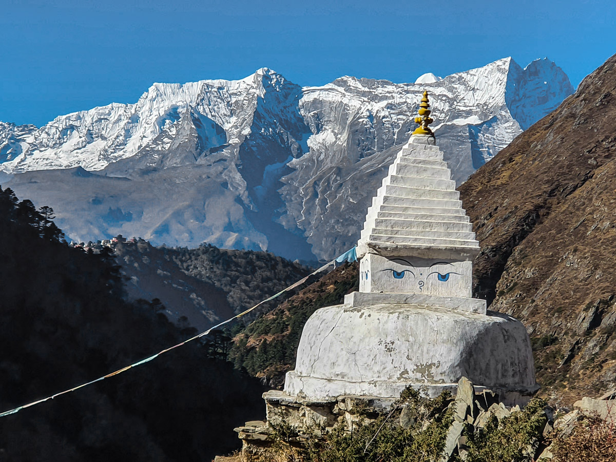 Architecture along Everest Base Camp and Gokyo Lake trek in Nepal