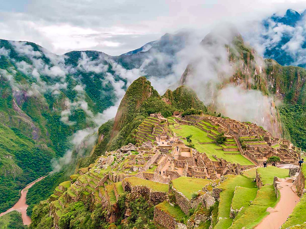 Machu Picchu on Ausangate Rainbow Mountain and Machu Picchu trek in Peru