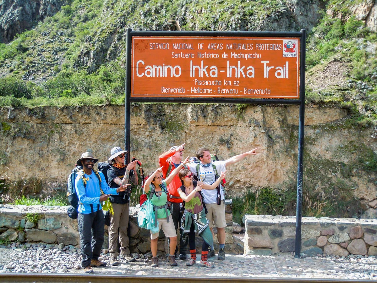 Piscacucho where the trail to Machu Picchu begins