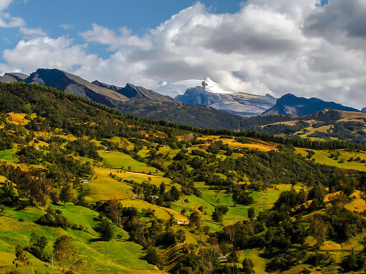 Beautiful walleys seen on Cocuy Western Trails Tour in Colombia