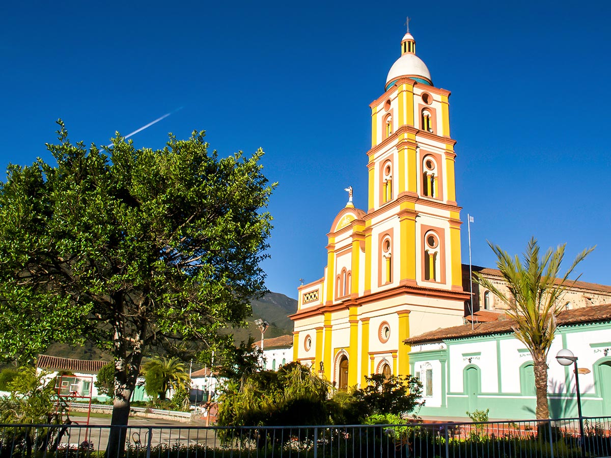 Beautiful architecture in one of Andes villages seen on Cocuy Western Trails Trek in Sierra Nevada del Cocuy Colombia