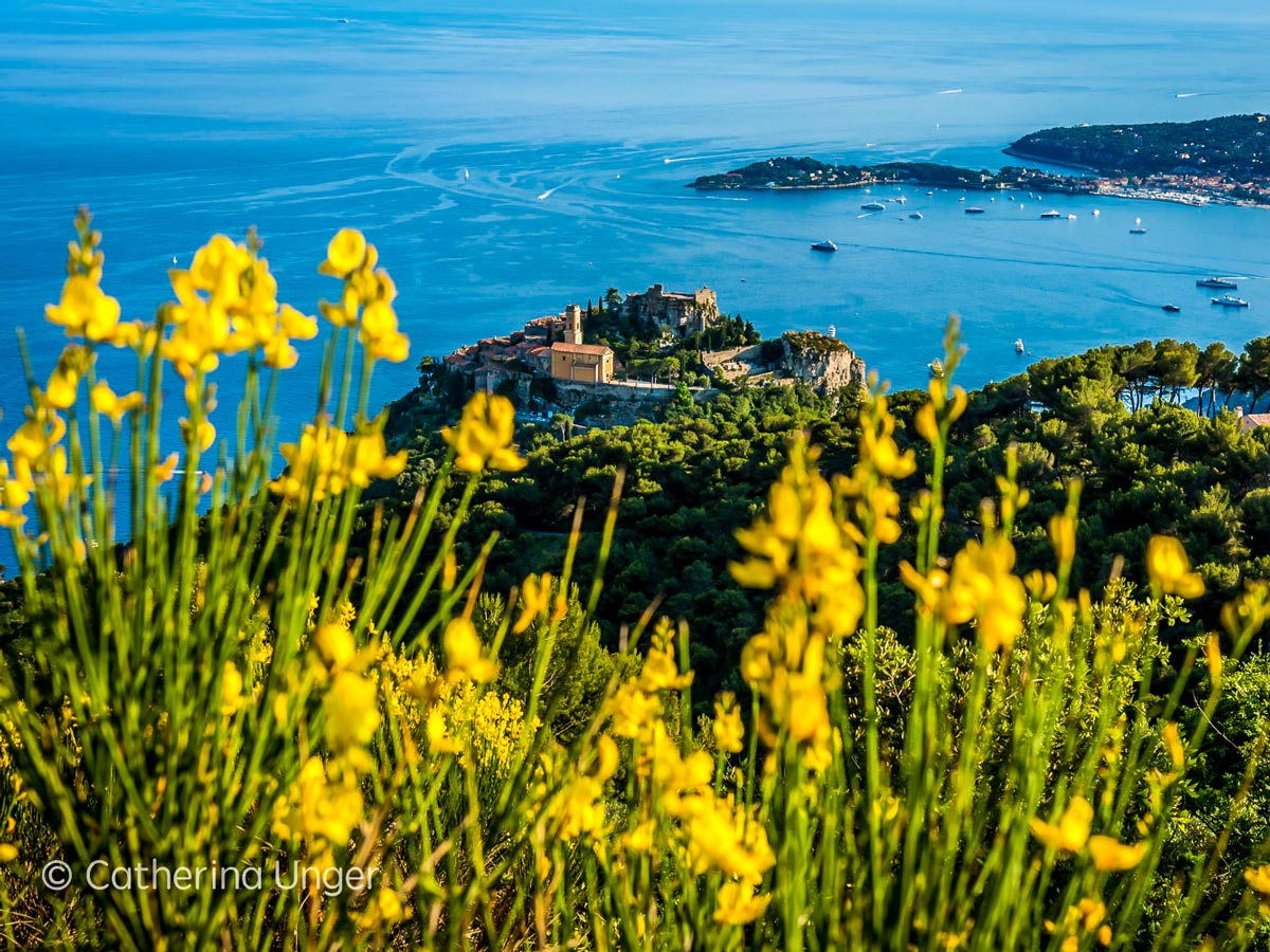 Beautiful coastal views seen on Self-guided West Liguria and Cote dAzur trek