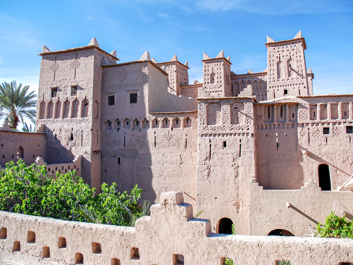 Beautiful kabah on Villages Valleys and Mt Toubkal Climb tour in Morocco