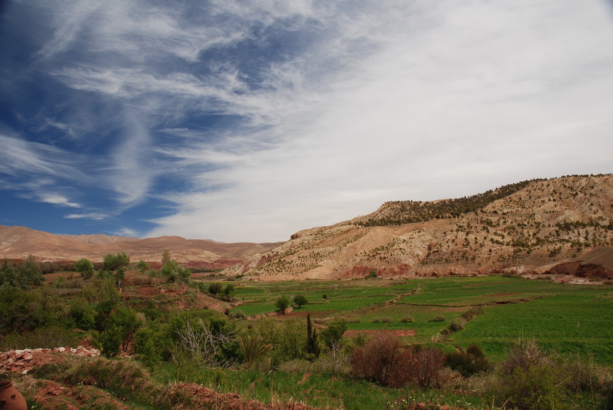 Morocco is a beautiful country with trekking routes such as Atlas Valley trek