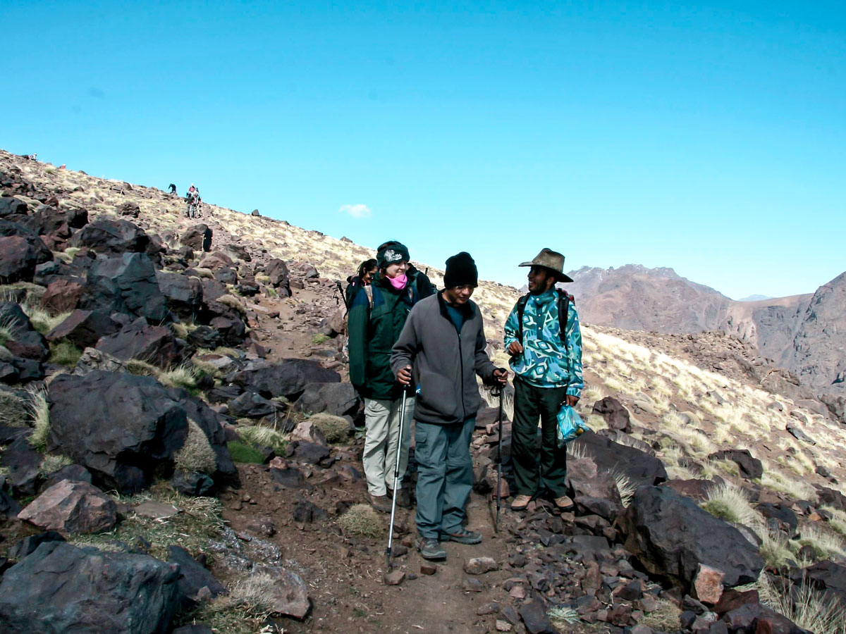 Mt Toubkal Circuit Trek in Morocco is a great adventure in Atlas Mountains