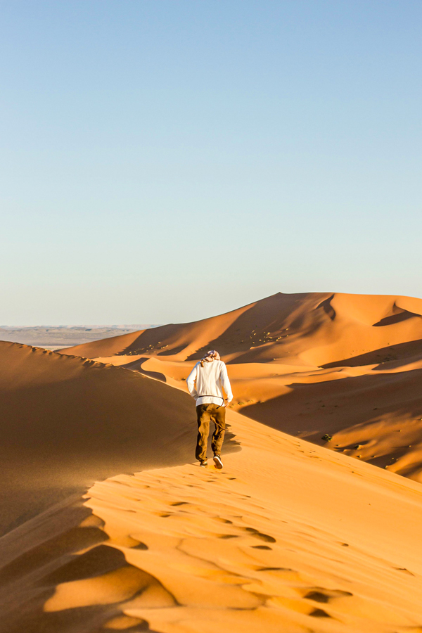 Merzouga Overland Tour in Morocco involves crossing the desert and visiting several kasbahs