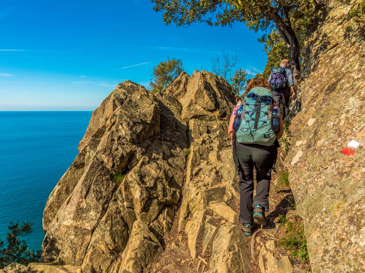 Hiking from Sestri Levante to Porto Venere on self guided tour in Cinque Terre is an amazing adventure